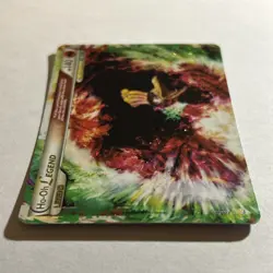 Pokemon TCG Ho-Oh Legend Top 111/123 HeartGold SoulSilver Holo Card MP - Image 2