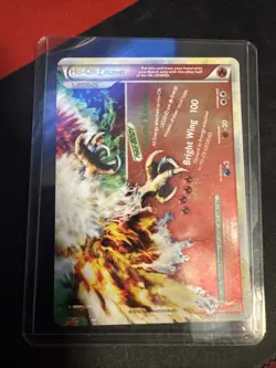 Pokemon TCG Ho-Oh Legend Bottom HeartGold SoulSilver Holo Rare Card 112/123 - Image 1