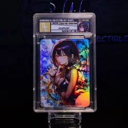 Kurumi Tokisaki Waifu Card Encased #37/99 Gold Foil Demigoddess Collection SLAB - Image 1