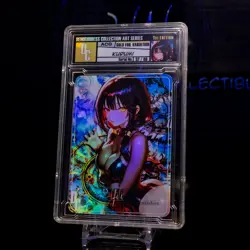 Kurumi Tokisaki Waifu Card Encased #37/99 Gold Foil Demigoddess Collection SLAB - Image 2