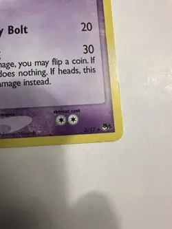 Pokemon TCG Lugia Pop Series 5 Holo Rare Card 2/17 LP Condition - Image 5