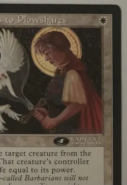 Magic The Gathering MTG SWORD OF PLOWSHARES Promo 6x9 Oversize Jumbo Card! - Image 3