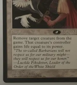 Magic The Gathering MTG SWORD OF PLOWSHARES Promo 6x9 Oversize Jumbo Card! - Image 4