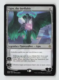 Ugin, the Ineffable*Non-Foil* Promo Pack: Throne of Eldraine 2 LP - Image 1