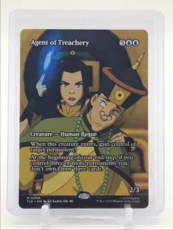 AGENT OF TREACHERY 2025 MTG LAST AIRBENDER ETERNAL MYTHIC RARE 2/3 Q4856 - Image 1