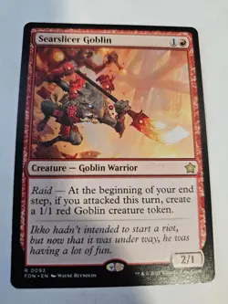 MTG - Searslicer Goblin Foundations - Image 1