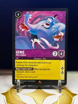 Disney Lorcana, Genie - Wish Fulfilled 53/204 Azurite Sea - Image 1