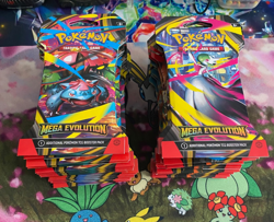 Pokemon TCG Mega Evolution Sleeved Booster Pack Lot Of 36 Booster Box Equivalent - Image 3