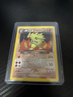 Pokemon TCG Dark Tyranitar Neo Destiny Holo Rare Card 11/105 Unlimited - Image 1