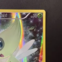 Pokemon TCG Mythical Celebi XY111 Full Art Black Star Holo Promo NM - Image 5