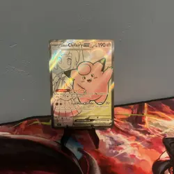 Pokemon Lillie's Clefairy ex 173/159 Sv09: Journey Together Holo Full Art - Image 1