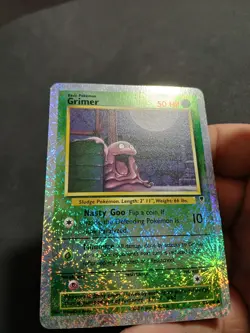 Pokemon Grimer Reverse Holo 78/110 Legendary Collection - Lightly Played - Image 4