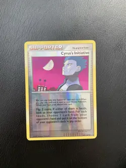 2009 Pokemon Supreme Victors Reverse Holo Cyrus’s Initiative Lp - Image 1
