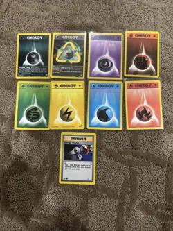 Pokemon 1st Edition Neo Genesis Energy Bundle - Image 1
