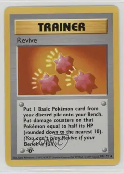 Revive Shadowless 1st Ed. Pokemon Base Set #89 1999 - Image 1