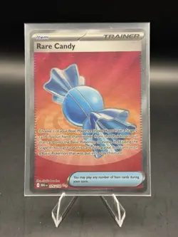 Rare Candy 175/132 Mega Evolution Full Art Holo (NM) - Pokemon TCG - Image 1