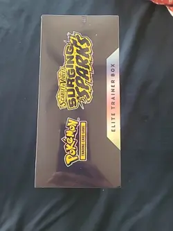 Pokemon TCG Scarlet & Violet Surging Sparks ETB Elite Trainer Box Factory Sealed - Image 5