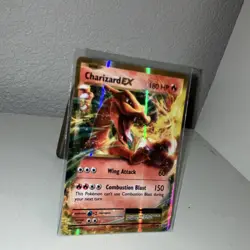 Pokemon Charizard EX 12/108 Evolutions Ultra Rare Holo 180 HP Card English - Image 1