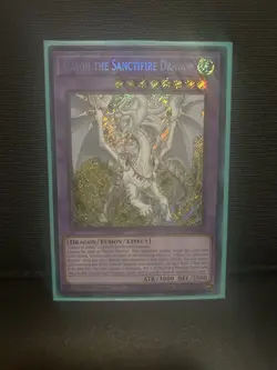Albion the Sanctifire Dragon CYAC-EN035 Cyberstorm Access 1st Edition - Image 1