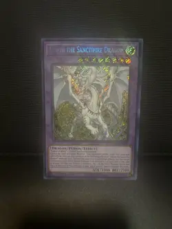 Albion the Sanctifire Dragon CYAC-EN035 Cyberstorm Access 1st Edition - Image 2