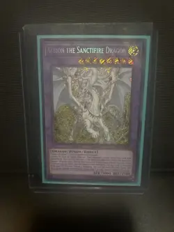 Albion the Sanctifire Dragon CYAC-EN035 Cyberstorm Access 1st Edition - Image 4