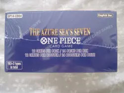 THE AZURE SEA'S SEVEN One Piece TCG sealed booster box Bandai Free Shipping - Image 3