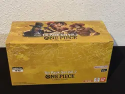One Piece Mini Tin Vol. 2 Display Factory Sealed 12 Tins English Version - Image 1