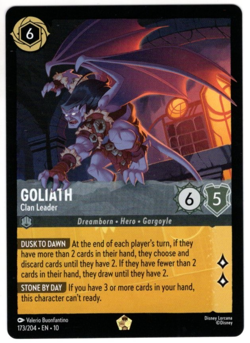 Disney Lorcana Goliath Clan Leader Whispers in the Well NM English - Image 1