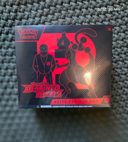 Pokemon TCG: S&V Destined Rivals Factory Sealed Elite Trainer Box - Image 1