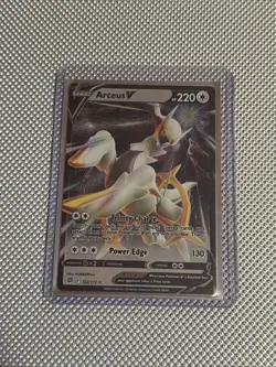 Pokemon TCG - METAL CARD Arceus V 122/172 Ultra-Premium Collection Stamped Promo - Image 3