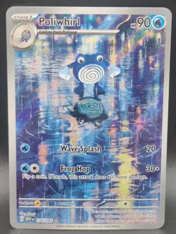 Poliwhirl 176/165 Sv : IR (Scarlet & Violet 151) Holo, Pokemon TCG, NM. - Image 1