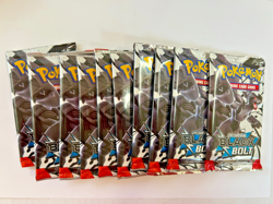 Lot 10x Pokemon TCG Black Bolt Booster Pack SV10.5 Sealed English OVP New #2 - Image 1