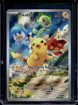2023-25 Pokemon SV Black Star Promos SVP EN Pikachu #027 - Image 1