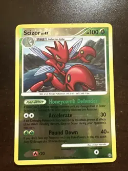 Scizor 25/100 Reverse Holo Rare DMG Pokemon TCG Diamond & Pearl Stormfront - Image 1