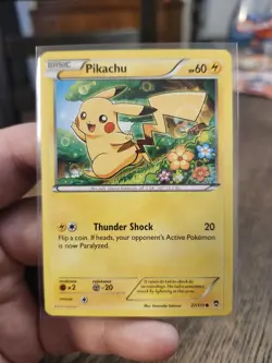 Pokemon Pikachu TCG Furious Fists Card 27/111 Regular Common - Image 1