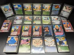 Dragon Ball Z Majin Vegeta Freestyle Collector Card Lot: DBZ CCG Cards (Score) - Image 1