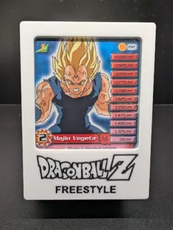 Dragon Ball Z Majin Vegeta Freestyle Collector Card Lot: DBZ CCG Cards (Score) - Image 4