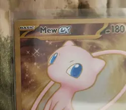 Mew EX Promo Metal Card Gold UR 205/165 UPC Scarlet & Violet-151 Pokemon TCG - Image 5