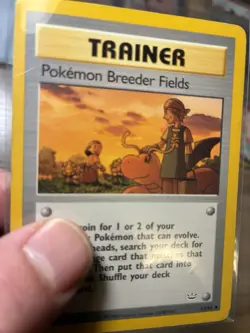 Pokemon Breeder Fields 62/64 Trainer Single Card TCG 2000 - Image 2