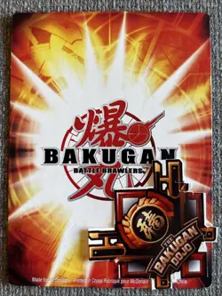 Bakugan New Vestroia Dragonoid Charge 🔵 Blue Ability Card 8/18 McD - Image 4