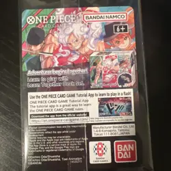 One Piece Monkey D. Luffy US Voyage College Basketball Promo Card Gonzaga - Image 4