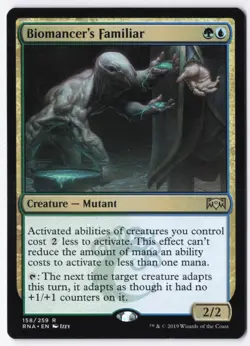 Biomancer's Familiar Normal R Ravnica Allegiance 158 NM - Image 1