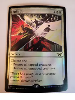 Split Up Duskmourn: House of Horror Foil - Image 1
