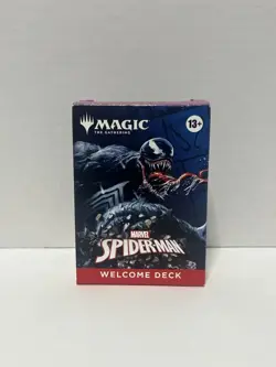 Magic The Gathering MTG Marvel Spider-Man Venom Black Welcome Deck - Image 1