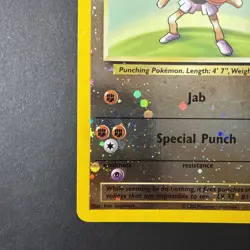 Pokemon TCG Hitmonchan WoTC Best of Game Promo #2 Reverse Holo LP - Image 3