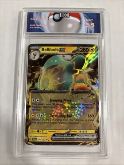 2023 Pokemon Bellibolt Ex #79 HGC 9.5 (sb6) - Image 1