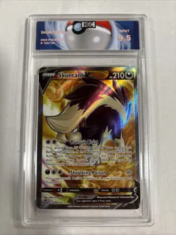 2022 Pokemon Skuntank V #180 HGC 9.5 (sb2) - Image 1
