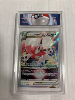 2022 Pokemon Hisuian Zoroark Vstar #147 HGC 9 (sb3) - Image 1