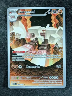 2025 Pokemon GARGANACL #147/132 Mega Evolution Illustration Rare Holo English - Image 1