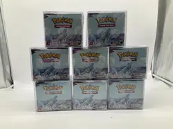Lot of (8) Pokemon TCG Sword & Shield Chilling Reign Booster Display Box Sealed - Image 1